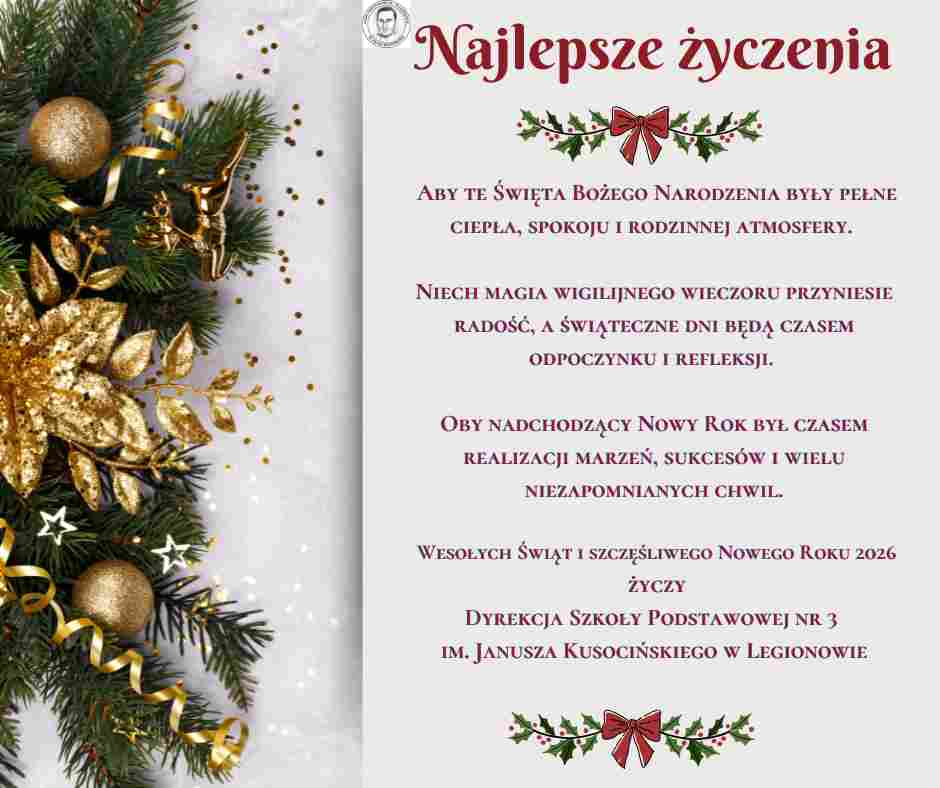 Więcej o: Życzenia świąteczne