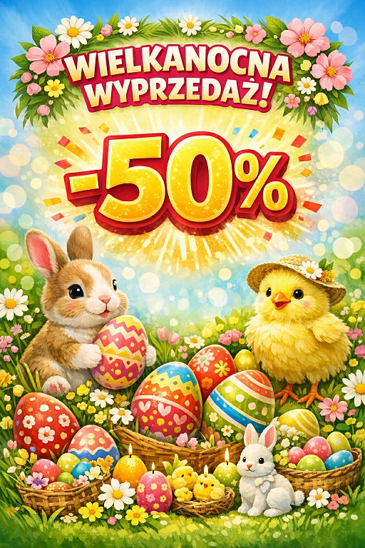 Więcej o: Wyprzedaż pokiermaszowa ozdób wielkanocnych!