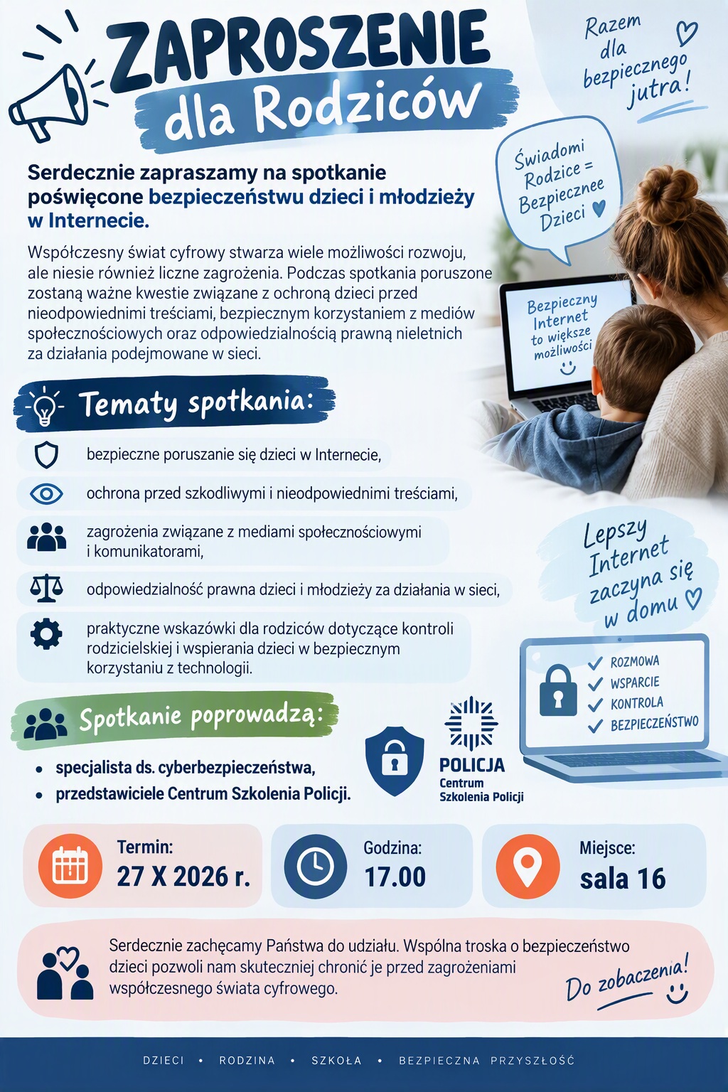 Więcej o: Spotkanie dla rodziców